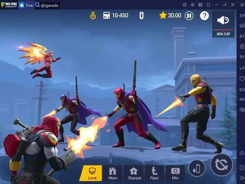 Free Fire Avengers Showdown gameplay screenshot